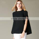 100% Merino Wool Sweater Fashion Style Soft Handfeel Poncho