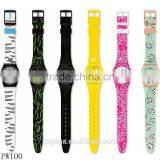 Plastic Full Pattern Lovely Band Gifts Watch thumbnail-1