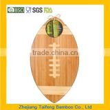 Get Ready for Game Day! Football Bamboo Cutting Board & Serving Tray