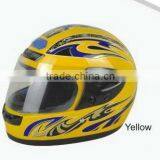 Yellow Color Sport Racing Full Helmets/Motorcycle Helmets/Adults and Kids Helmets