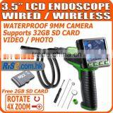 3.5" Wireless TFT LCD Zoom Rotate Inspection Camera Borescope Endoscope thumbnail-1