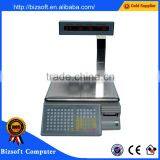 Bizsoft Dahua TM-Aa-5d 30kg digital weighing scale and electronic barcode scale of good reputation