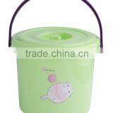 Kitty Pattern Water Bucket With Lid -7L thumbnail-1
