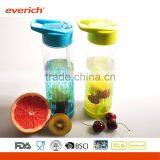 700ml Single wall AS fruit infuser insulated plastic tritan water bottle