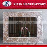 Decorative Classic Designed Crackle Glass Mosaic Mirror thumbnail-2