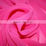 Plastic chiffon fabric rolls 100% polyester fabric chiffon georgette fabric with high quality