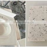china artificial marble one piece stone vanity top