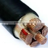 fire proof 0.6/1kv rated voltage AL/CU conductor multicore 4 cores mm PVC insulated PVC power electric cable