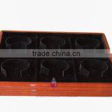 Fancy 6cps Wooden Jewelry Bangle Tray for Display thumbnail-2