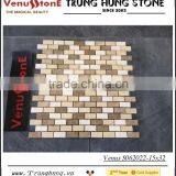 15*32 Mixed Color Polished Marble Mosaic Tiles thumbnail-2