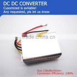 Powerful dc to dc Step-up Converter 360W 12V to 24V 15Amax Low Heat High Efficency