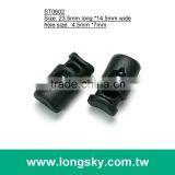 (#ST0602) 1 Hole Plastic Cord Stopper Toggles for Jackets thumbnail-1