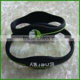 2014 Fashion Bracelets & Silicone Rubber Wristband & Silicone Bangle & Leather Bangle thumbnail-1