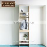 Wood shoecase display/clothing store display design/garment store display/Coat showcase