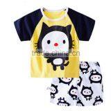 2016 Baby Girls Summer Printed Cotton Jersey Sets thumbnail-3