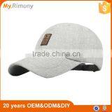 Hot Sale Linen Breathable Unisex Baseball Cap Hat thumbnail-2