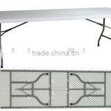 Hongma Plastic folding table for 8 person used