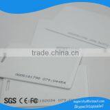 Clamshell Card Thick Proximity 125khz Card With Numbers Print Outside