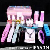 2015 New 19pcs Cheap Nail Manicure Set thumbnail-1