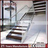 U-type Stairs / Wood Single Stringer Stair