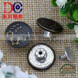 Special Design Clothing Screw Jean Button Jeans Series Jeans Button