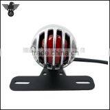 Aluminum Polished Antique Style Tail Light for Harley Custom Bikes thumbnail-3