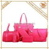 2015 New Style 6pcs Tote Womens Handbag Leather Bag thumbnail-2