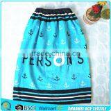 2015 High Quality Printing Women Bath Towel Robe Velour Printing Women Towel Skirt thumbnail-5