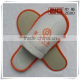 Cheap Bulk Recycle Use Washable Slippers with Embroideried Logo
