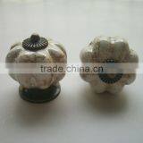 Wholesale Colorful Pumpkin Ceramics Cabinet Knobs for Drawer