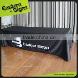 Vivid High Impact Printed Banner Washable Easy Install Polyester Square Table Cloth thumbnail-2