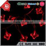 TZFEITIAN CE ROHS Approval Red Color Flower Outdoor Chasing String Lights thumbnail-6