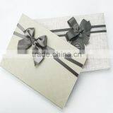 Most Popular Silver Satin Ribbon Bows for Gift Decorative thumbnail-4