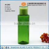 100ml green hard pet plastic mineral water bottle