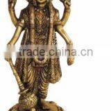 Brass Vishnu Statue , Hindu God Statue thumbnail-1