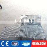 Customized Foldable Warehouse Storage Carts Wire Mesh Fence Deck thumbnail-6