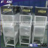 POP Vacuum Forming PMMA Plastic Display Rack for Cigarette