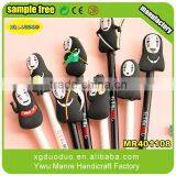 Wholesale Cheap 3D Spring Cartoon People Wooden Ball Pen