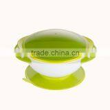 2016 Bpa Free Sunctioned Bowl Baby Plastic pp Feeding Bowl Set Free Sample thumbnail-3