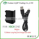 Rechargeable Battery Power Pack + Play&Charge Cable for Xbox One Controller