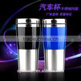 16oz innovative double wall thermal travel tea mug handmade insulated coffee mug China takeaway mug