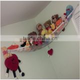 Top quality Toy storage Hanging Hammock Net Organizer Stuffed Animals