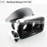 Baofeng Mojing-4-IOS Mojing IV 4 VR Headset 3D Glasses Box For Smartphone Virtual Reality 3D Private Theater + Blue