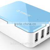 Csa-4u New Intelligent 5v 4a Power Adapter 4-port USB Travel Charger thumbnail-1