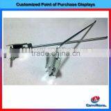 2015 Hot Sale Light Duty Metal Chrome Slatwall Display Hook thumbnail-1