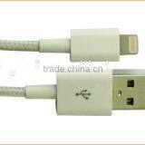 USB Data Cable MFI Certified Efficient OEM Manufacturer 8 Pin Made in China