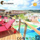 High Strength Durability Waterproof Engineered Flooring Type Solid WPC Decking