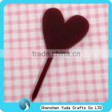 Acrylic Cake Toppers for Weddings,plexiglass Cupcake Topper for Party thumbnail-1