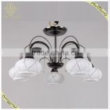 2016 New Design 5 Lights Pearl Black Plated Lamp Ceiling, Fancy Lights For Home
