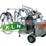 rotary vane vacuum pump trolley milking machine